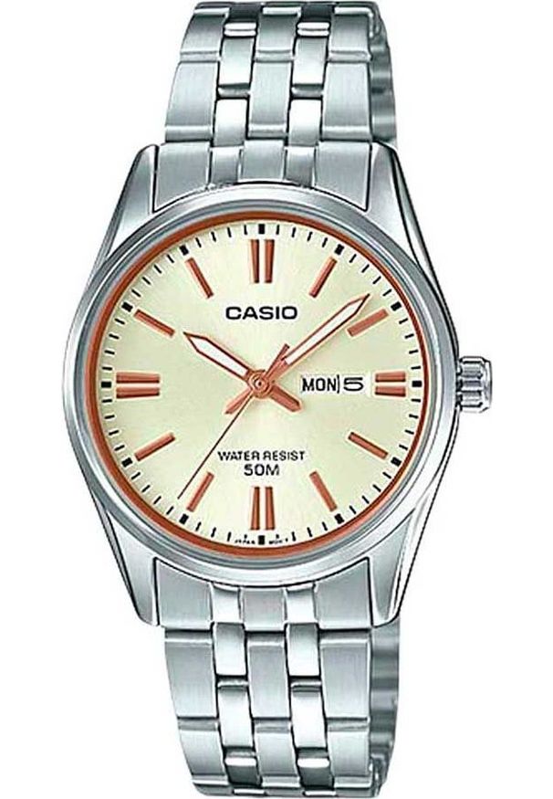 Zegarek Casio Zegarek marki Casio model LTP-1335D kolor Szary. Akcesoria damski. Sezon: Cały rok NoSize. Kolor: szary