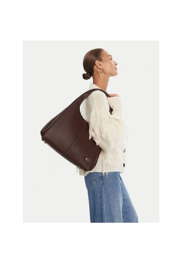 Torebka Coach. Kolor: brązowy