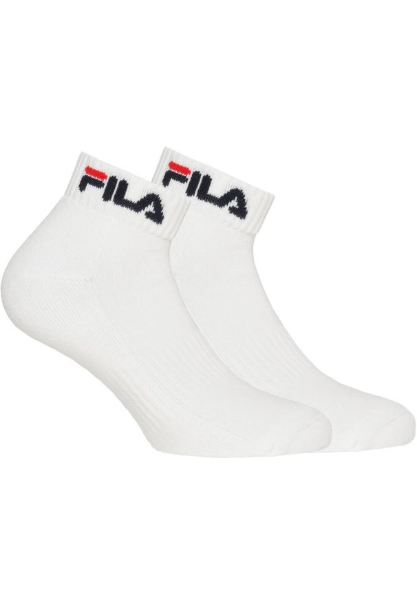 Fila skarpetki 2-pack białe bezszwowe 39-42. Kolor: biały