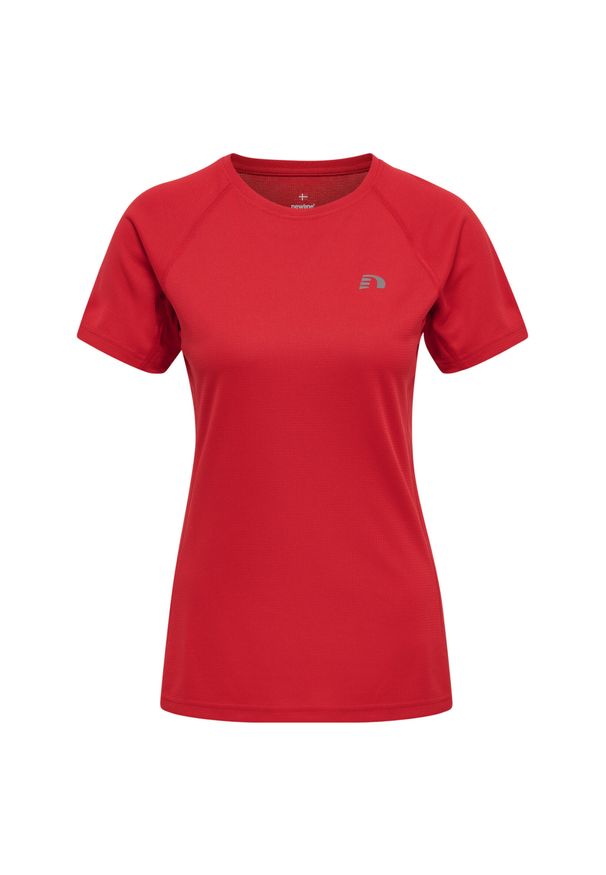 NewLine - Koszulka damska Newline core running. Kolor: różowy, czerwony, wielokolorowy. Sport: bieganie