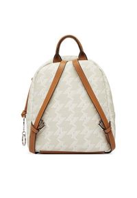 Karl Lagerfeld - KARL LAGERFELD Plecak B3W30137 Kremowy. Kolor: kremowy. Materiał: skóra #5