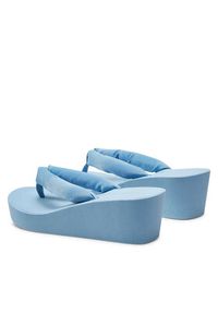 Calvin Klein Jeans Japonki Beach Wedge Sandal Padded Ny YW0YW01397 Niebieski. Kolor: niebieski #5