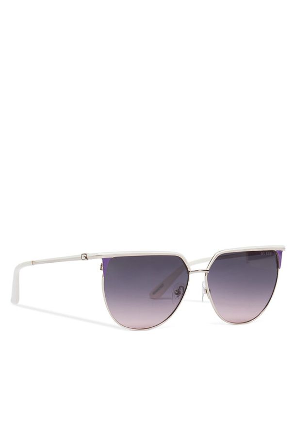 Guess Okulary przeciwsłoneczne GU00132 Biały. Kolor: biały