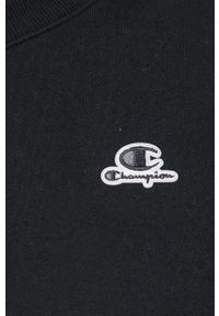 Champion bluza damska kolor czarny gładka 115483-FLAN. Kolor: czarny. Materiał: bawełna. Długość rękawa: długi rękaw. Długość: długie. Wzór: gładki. Styl: klasyczny #5