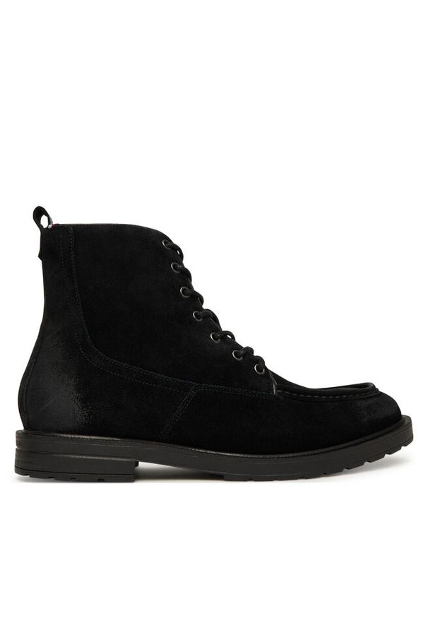 TOMMY HILFIGER - Trzewiki Tommy Hilfiger. Kolor: czarny