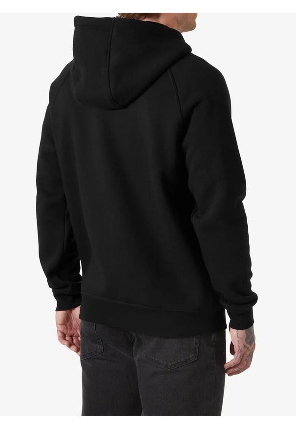 Bluza z kapturem Helly Hansen Elevate. Typ kołnierza: kaptur. Kolor: czarny. Materiał: bawełna. Wzór: haft