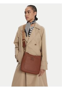 Lauren Ralph Lauren - LAUREN RALPH LAUREN Torebka 431970152002 Brązowy. Kolor: brązowy. Materiał: skórzane #1