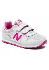 New Balance - Buty na co dzień dziecięce NEW BALANCE 500 na rzepy. Okazja: na co dzień. Zapięcie: rzepy. Kolor: szary