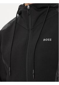 BOSS - Boss Bluza Saggon 50504895 Czarny Relaxed Fit. Kolor: czarny. Materiał: bawełna