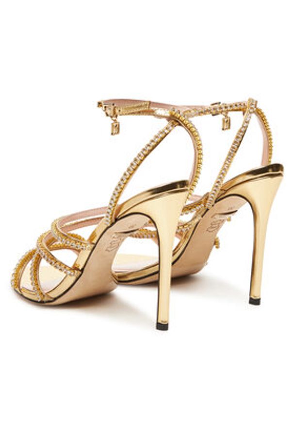 Marciano Guess Sandały 5YGZ30 7368A Złoty. Kolor: złoty. Materiał: skóra