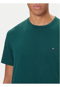 TOMMY HILFIGER - Tommy Hilfiger T-Shirt Ess Seasonal MW0MW39995 Zielony Regular Fit. Kolor: zielony. Materiał: bawełna #9