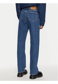 Calvin Klein Jeans Jeansy J20J224033 Granatowy Straight Fit. Kolor: niebieski