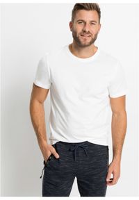 bonprix - T-shirt (3 szt.). Kolor: biały. Materiał: jersey