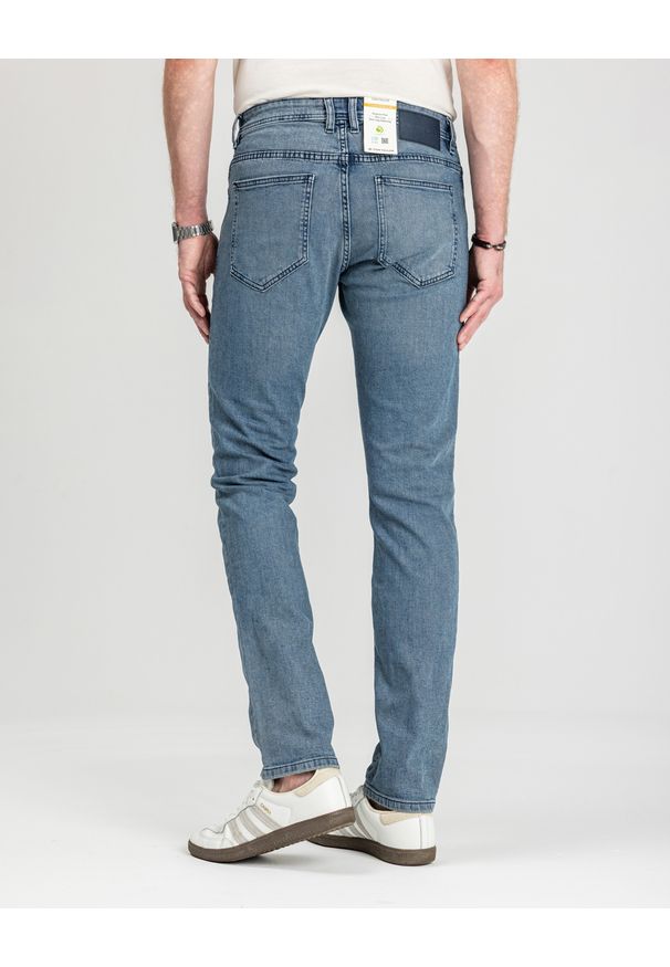 Męskie Spodnie Jeansowe Tom Tailor TTJOSH REGULAR Stone Blue Denim 1048363 10141