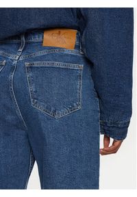 Calvin Klein Jeans Jeansy J20J224033 Granatowy Straight Fit. Kolor: niebieski