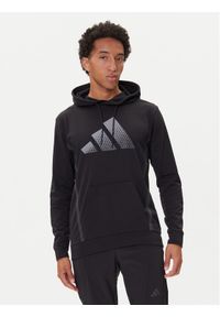 Adidas - adidas Bluza Game & Go Training Big Logo JM3050 Czarny Regular Fit. Kolor: czarny. Materiał: syntetyk