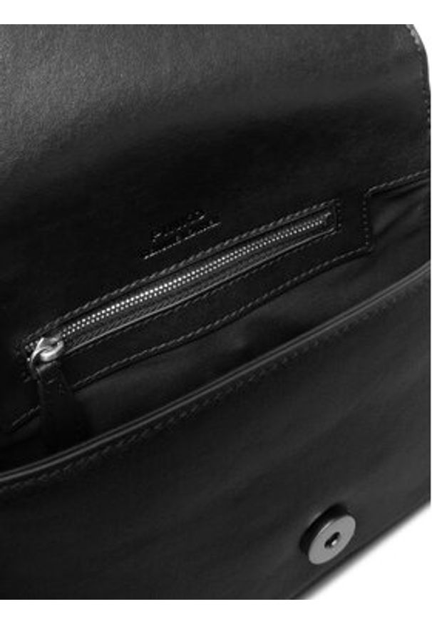 Pinko - PINKO Torebka Love One Slouchy Zip Mini AI 25-26 PLTT 105345 A2JG Czarny. Kolor: czarny. Materiał: skórzane