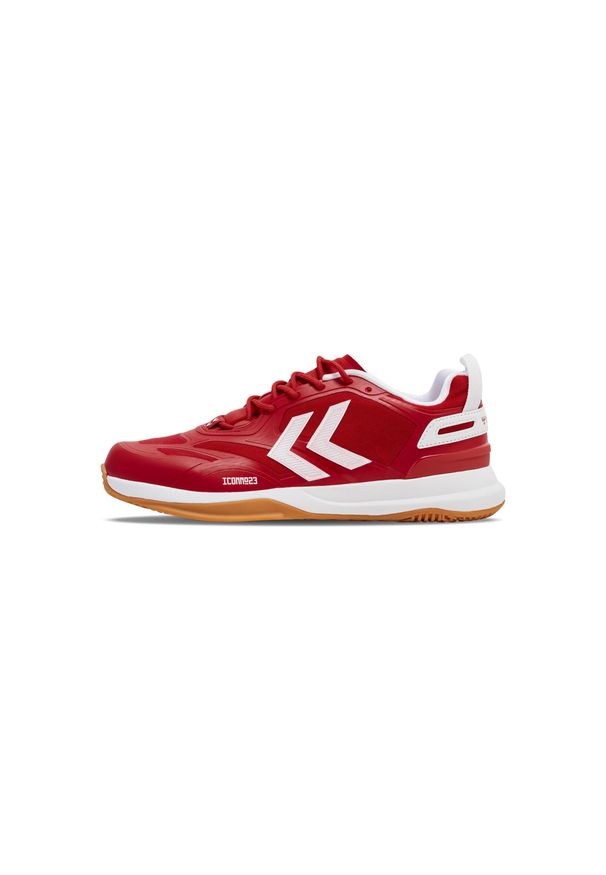 Buty do chodzenia męskie Hummel Dagaz 2.0 Icon No23. Zapięcie: sznurówki. Kolor: czerwony. Materiał: materiał, tkanina, syntetyk. Szerokość cholewki: normalna. Sport: turystyka piesza