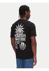 Volcom T-Shirt Realityfab A3512555 Czarny Loose Fit. Kolor: czarny. Materiał: bawełna