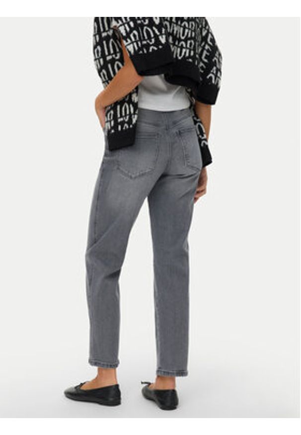 Vero Moda Jeansy Amara 10337794 Szary Straight Fit. Kolor: szary