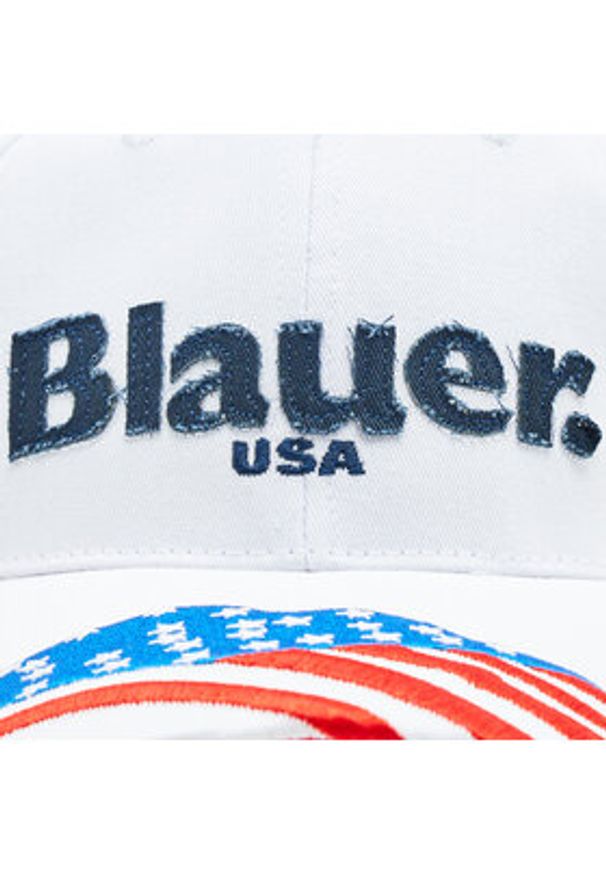 Blauer Czapka z daszkiem 23SBLUA04512 Biały. Kolor: biały. Materiał: materiał