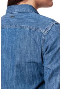 Wrangler - KOSZULA JEANSOWA DAMSKA WRANGLER STAR SHIRT MID INDIGO W5231O68E. Materiał: jeans #8