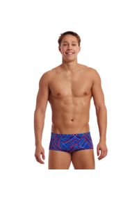 FUNKY TRUNKS - Kąpielówki Funky Trunks Frequency - trunki męskie. Kolor: czerwony, niebieski, wielokolorowy #1