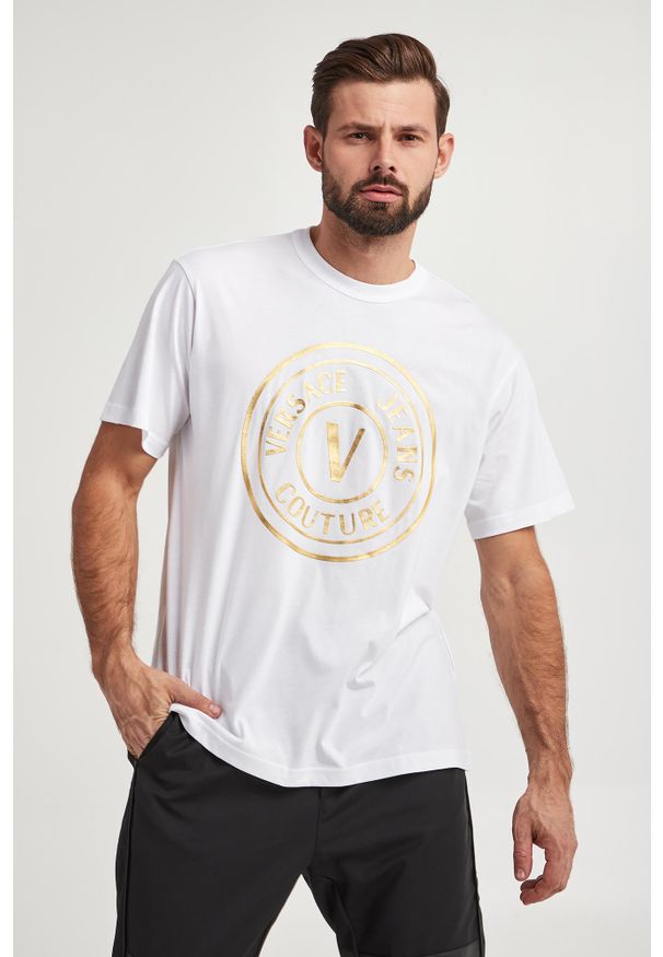 Versace Jeans Couture - T-shirt męski VERSACE JEANS COUTURE