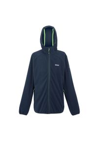 Bluza męska polarowa Regatta Tahill granatowa. Kolor: niebieski. Materiał: polar. Sport: turystyka piesza #1