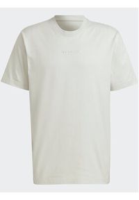Adidas - adidas T-Shirt Reveal Essentials HK2723 Beżowy Loose Fit. Kolor: beżowy. Materiał: bawełna #5
