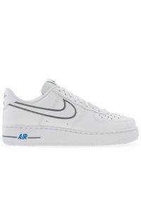 Buty męskie Nike Air Force 1 '07 IB7677-100 - białe. Kolor: biały. Materiał: guma, skóra, syntetyk. Szerokość cholewki: normalna. Sezon: lato. Model: Nike Air Force. Sport: koszykówka