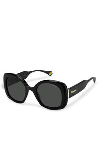 POLAROID - Polaroid Okulary przeciwsłoneczne 6190/S 205346 Czarny. Kolor: czarny