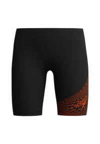 Jammery pływackie dziecięce Speedo Medley Logo. Kolor: czarny