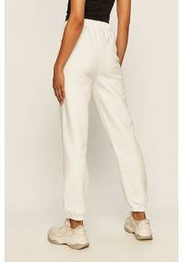 Local Heroes - Spodnie. Kolor: biały. Materiał: dzianina #3