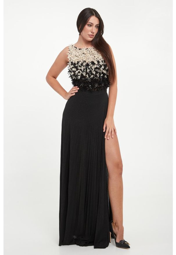 Elisabetta Franchi - Sukienka wieczorowa maxi ELISABETTA FRANCHI. Styl: wizytowy. Długość: maxi
