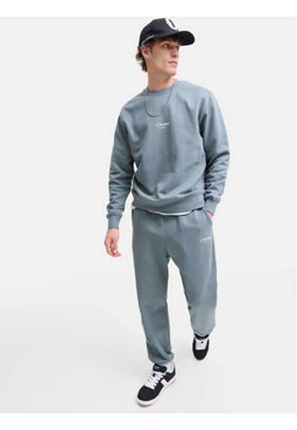 Jack & Jones Spodnie dresowe Kane Soho 12278943 Niebieski Regular Fit. Kolor: niebieski. Materiał: bawełna