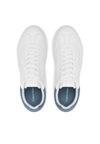 Calvin Klein Sneakersy Low Top Lace Up Lth HM0HM01790 Biały. Kolor: biały. Materiał: skóra #6