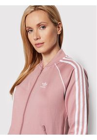 Adidas - adidas Bluza Primeblue Sst Track HE9563 Różowy Standard Fit. Kolor: różowy. Materiał: bawełna