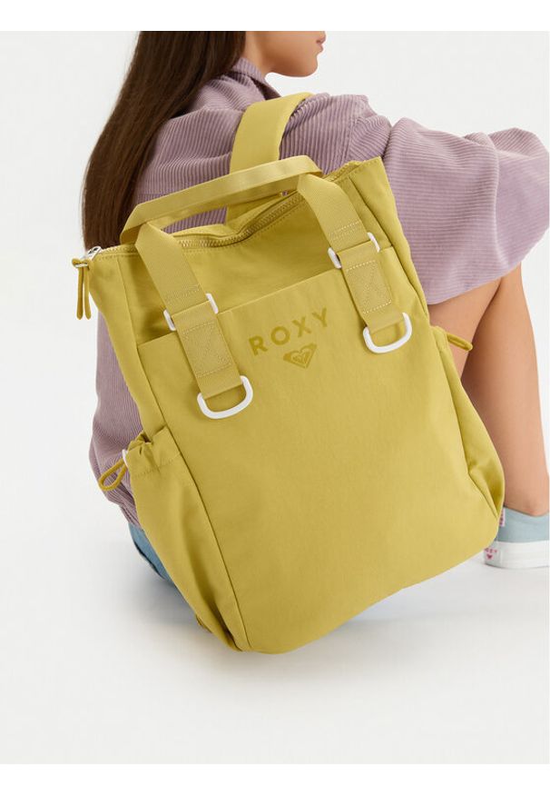Roxy Plecak CWBEO-ROXY-M-008-09 Żółty. Kolor: żółty. Materiał: materiał