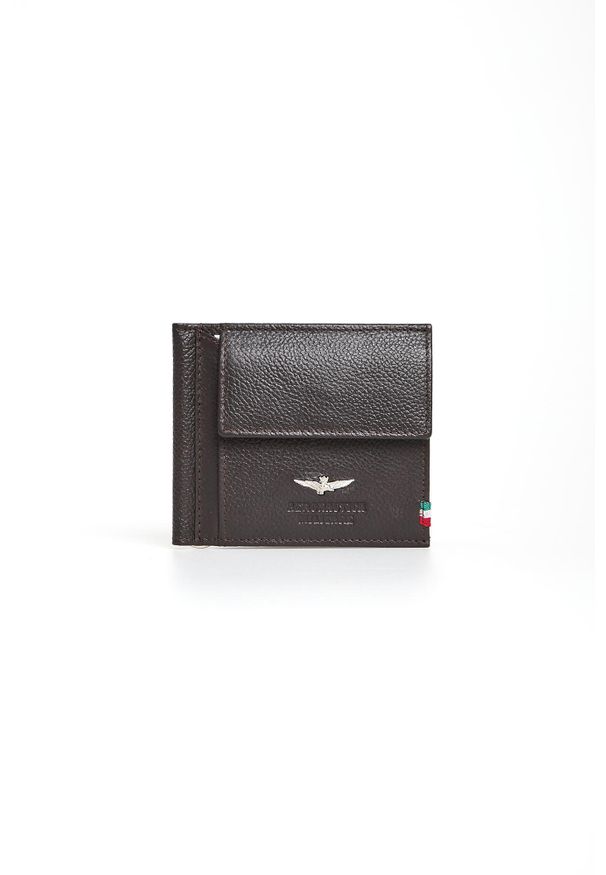 Aeronautica Militare - Portfel męski skórzany AERONAUTICA MILITARE. Materiał: skóra