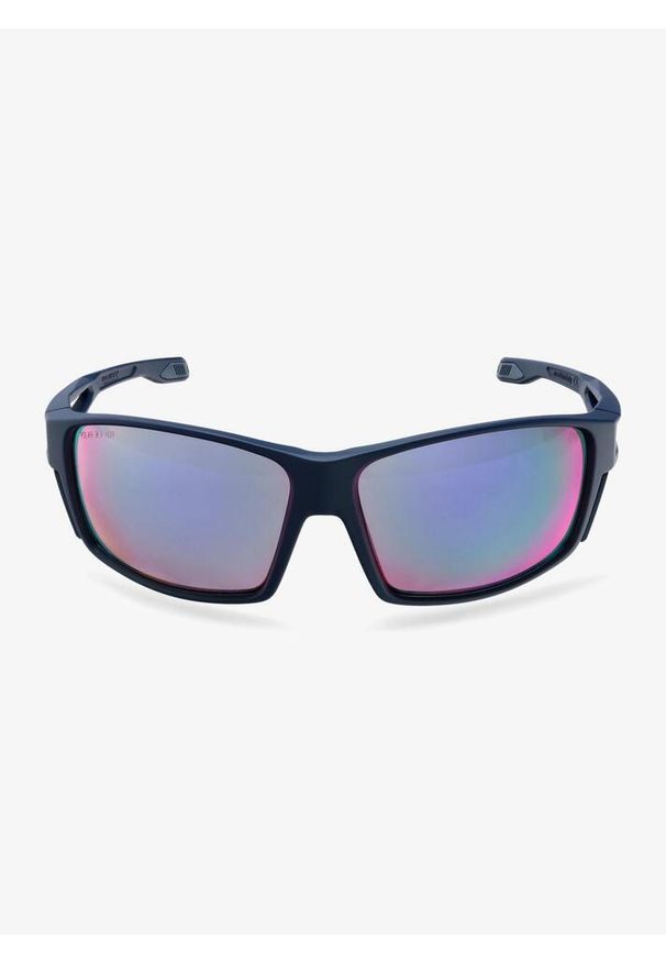 Okulary przeciwsłoneczne Rudy Project Nyad - blue navy mat/polar multi red. Kolor: zielony. Materiał: polar. Sport: turystyka piesza