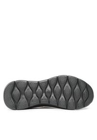 skechers - Skechers Sneakersy Go Walk Flex 216484/BBK Czarny. Kolor: czarny. Materiał: materiał #3