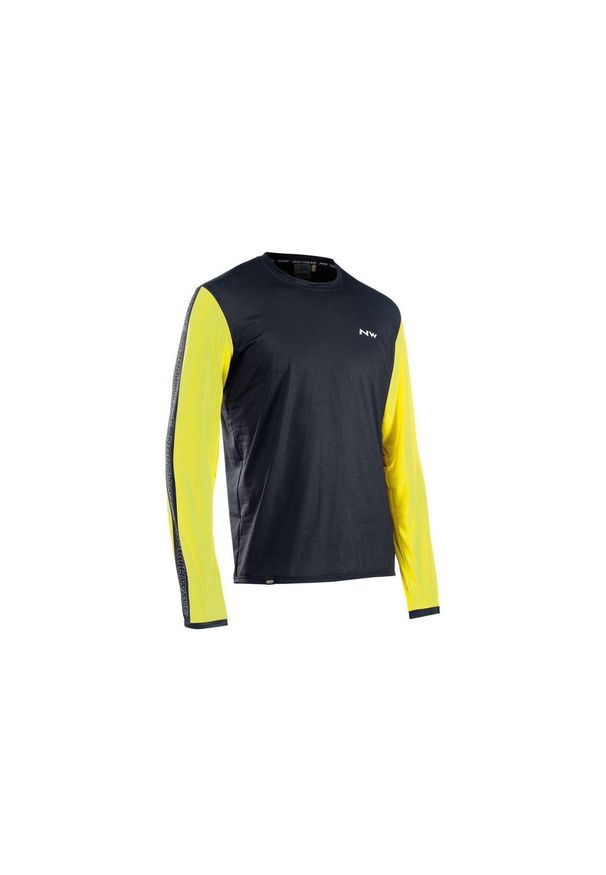 Koszulka rowerowa męskie NORTHWAVE XTRAIL MAN JERSEY LONG SLEEVE. Kolor: zielony. Materiał: jersey. Długość rękawa: długi rękaw. Sport: kolarstwo