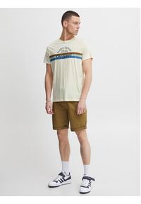 Blend T-Shirt 20715035 Écru Regular Fit. Materiał: bawełna #4