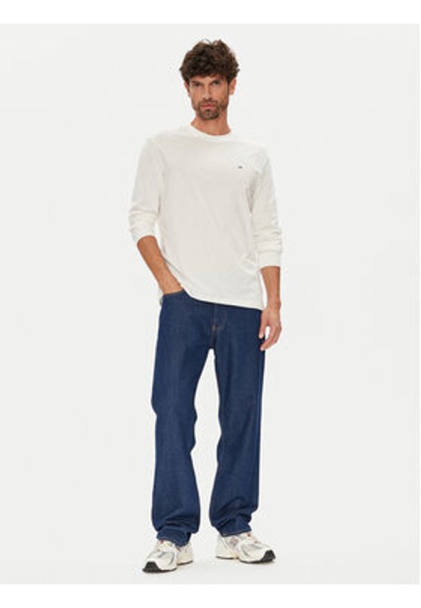 Tommy Jeans Komplet 2 longsleeve DM0DM22148 Kolorowy Slim Fit. Materiał: bawełna. Długość rękawa: długi rękaw. Wzór: kolorowy