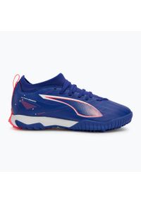 Puma - Buty piłkarskie dziecięce PUMA Ultra 5 Match TT + Mid Jr. Kolor: niebieski. Sport: piłka nożna