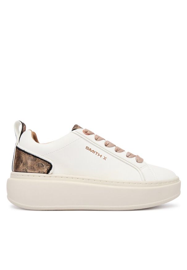 Alexander Smith Sneakersy Stone SXBCHSW-6789-WNU Biały. Kolor: biały. Materiał: skóra