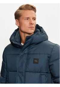 Calvin Klein Płaszcz zimowy K10K113465 Niebieski Regular Fit. Kolor: niebieski. Materiał: syntetyk. Sezon: zima #6