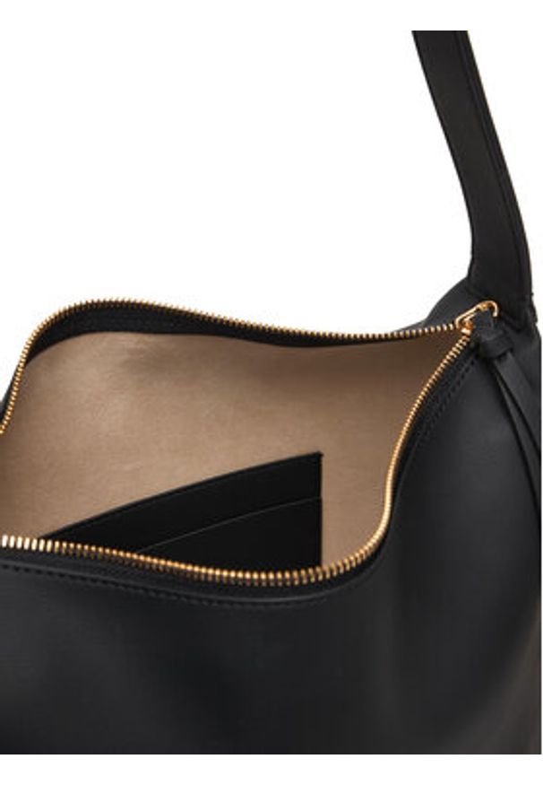 Love Moschino - LOVE MOSCHINO Torebka JC4108PP1OKD0000 Czarny. Kolor: czarny. Materiał: skórzane