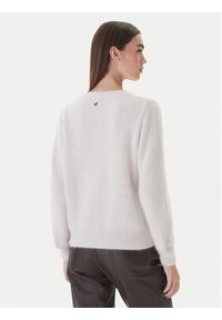 Dixie Sweter M277Y066A 1160 Biały Regular Fit. Kolor: biały. Materiał: wełna